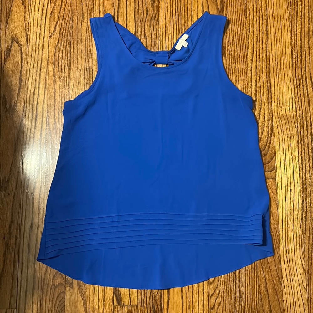 Blue tank top